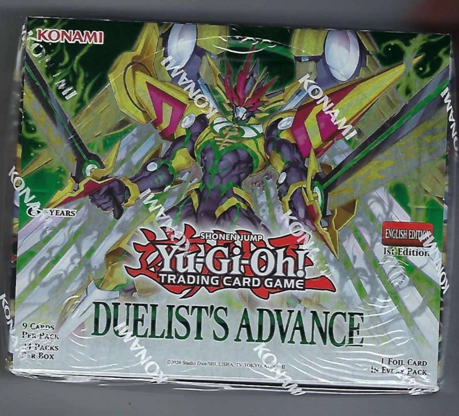 Yugioh Duelists Advance Booster Box English Sealed